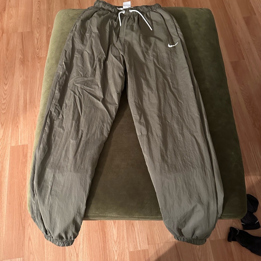 Nike womens Olive Green Track Pants